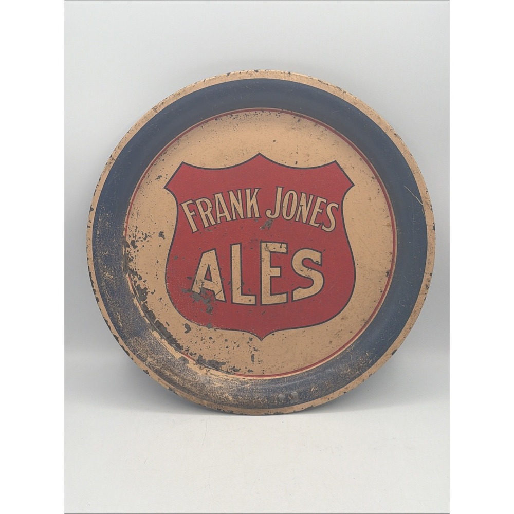 Vintage Frank Jones Ales Beer Tray Portsmouth NH New Hampshire Breweriana